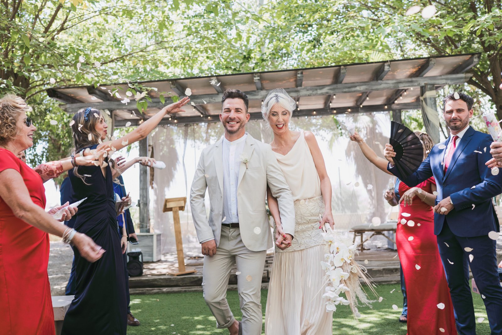 Pareja de boda fotografiada por Óscar Morillas
